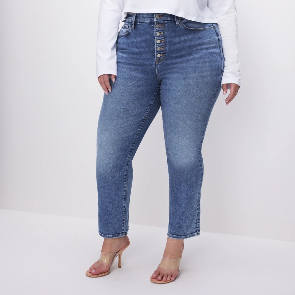 Good American Always Fit Straight Jeans size 28-32